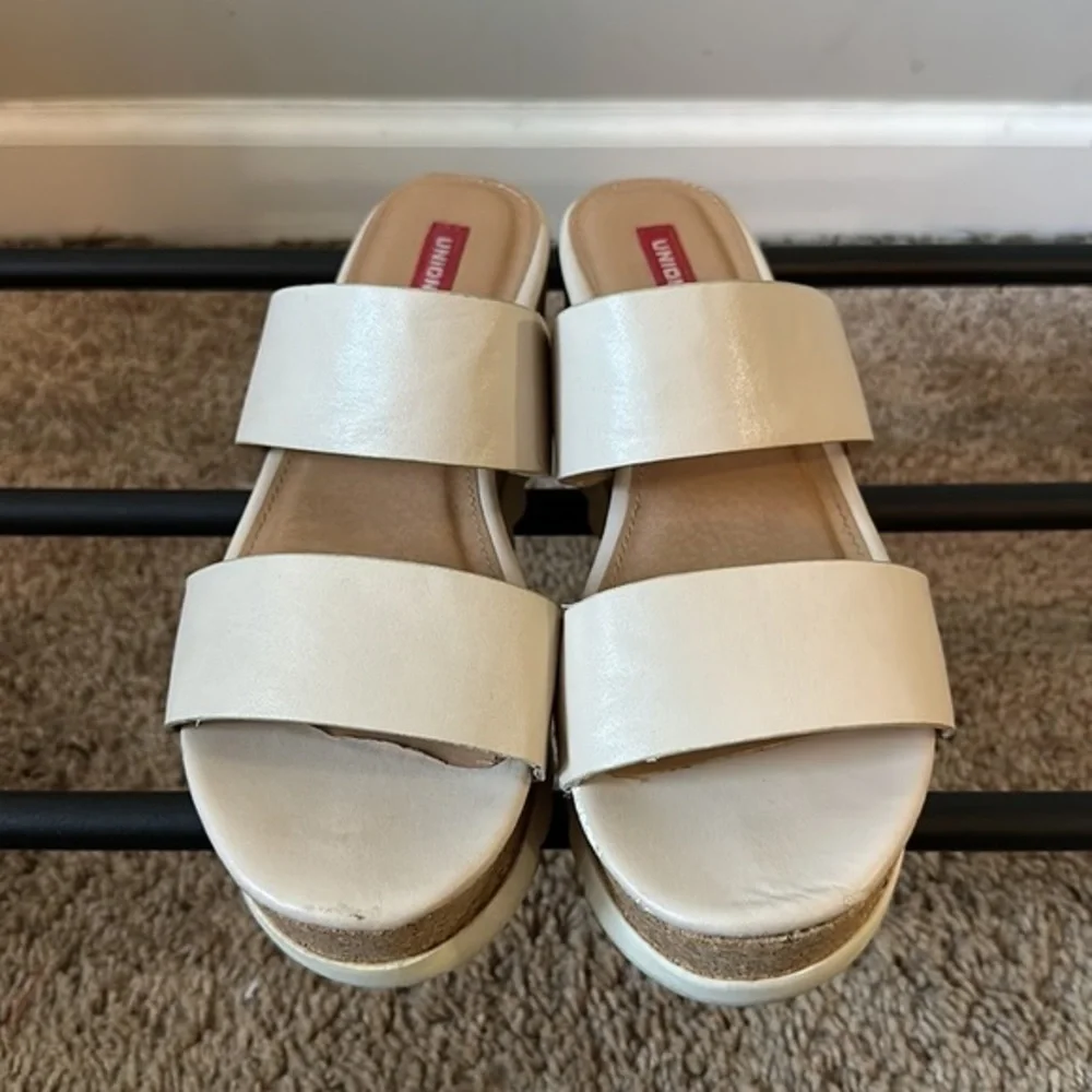 Unionbay Womens Zozo Slide Platform Sandals size 7.5
